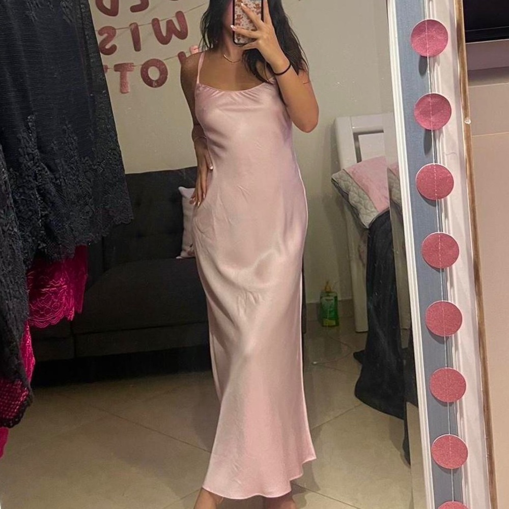 SABLYN taylor dress in color peony ( baby pink ) 100% silk Size small BEST PRICE